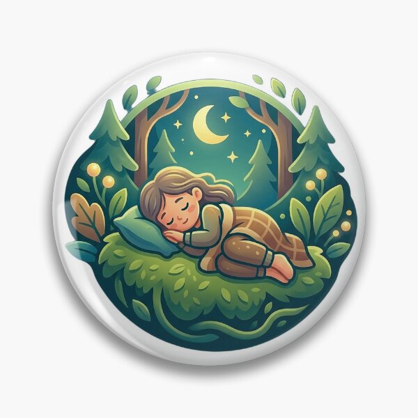 Item preview, 4k Dreaming Girl in Mystical 3D Forest designed and sold by ABArtByAlexST.