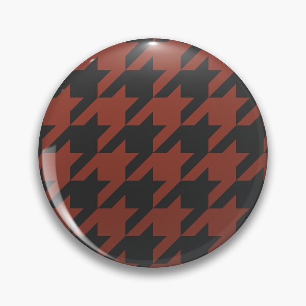 Item preview, Rust And Charcoal Houndstooth Pattern designed and sold by pattern-archive.