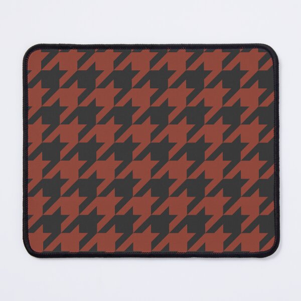 Item preview, Rust And Charcoal Houndstooth Pattern designed and sold by pattern-archive.