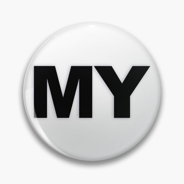 Item preview, MY — Black Minimal Bold Type Statement designed and sold by WORDPAUSE.