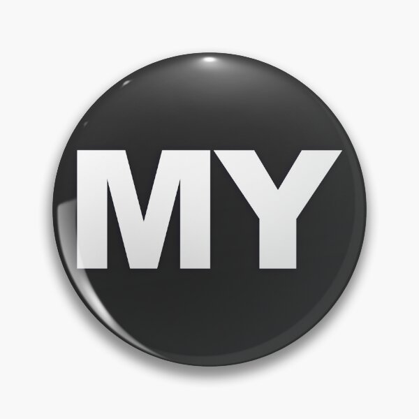 Item preview, MY — White Minimal Bold Type Statement designed and sold by WORDPAUSE.