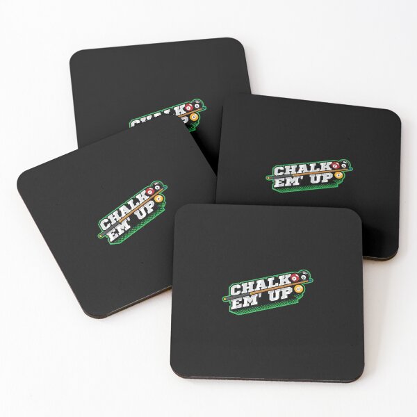 Item preview, Chalk EM Up Pool League designed and sold by JoyJRamos.