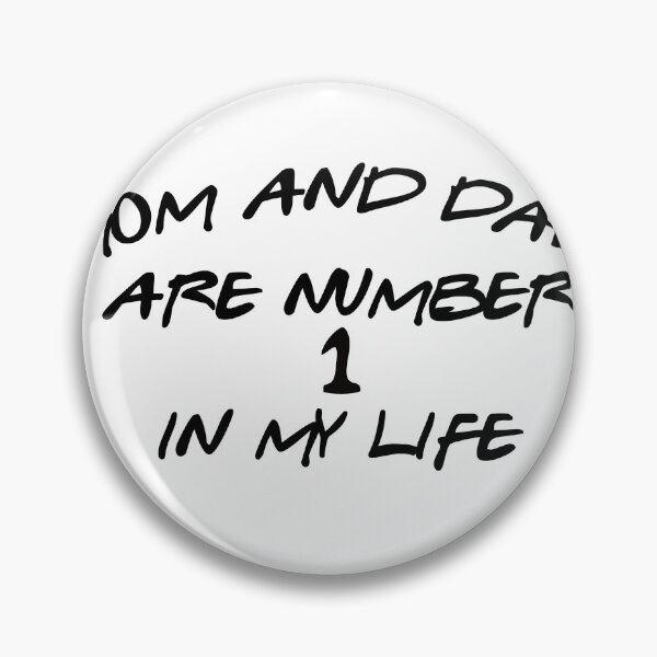 Item preview, Mom and Dad Number One Quote designed and sold by fluxiadesign.