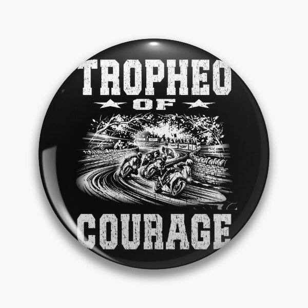 Item preview, Tropheo of Courage Pure Road Racing Stone Walls Motorcycle Road Racer Motorsport Motorsports fan Tourist Trophy designed and sold by Jt41.