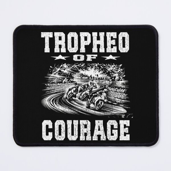 Item preview, Tropheo of Courage Pure Road Racing Stone Walls Motorcycle Road Racer Motorsport Motorsports fan Tourist Trophy designed and sold by Jt41.