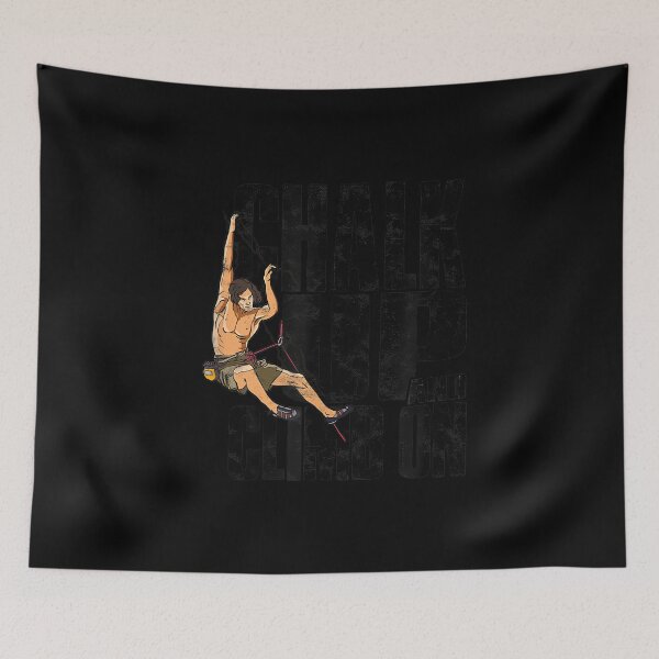 Item preview, Chalk Up and Climb On - Bouldering designed and sold by JoyJRamos.