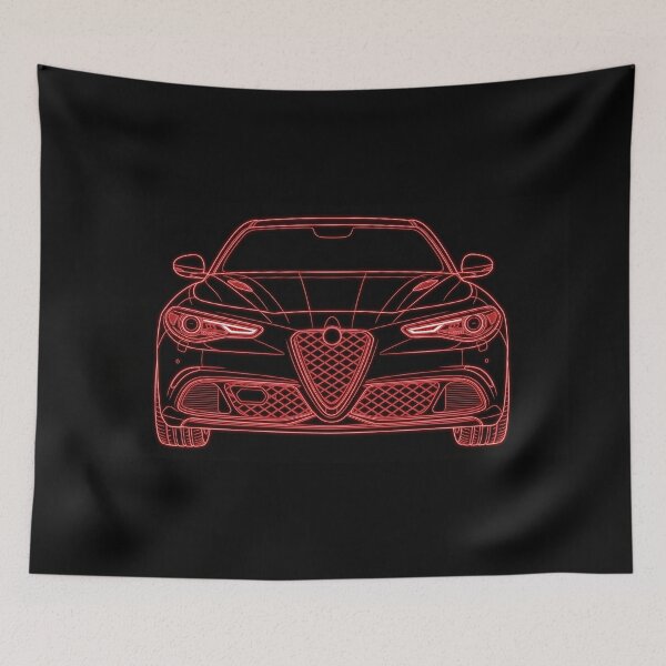 Item preview, Cyberpunk Red Italian Luxury Performance Sedan designed and sold by KeremYurtseven.