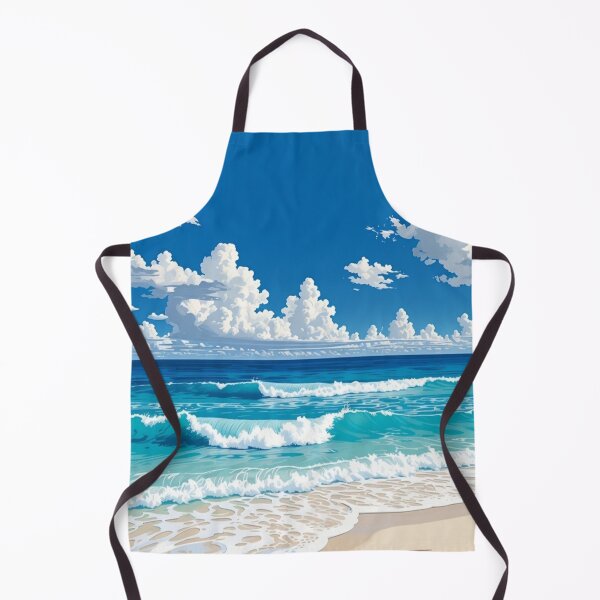 Item preview, Anime Summer Beach - Tropical Ocean Horizon Aesthetic designed and sold by Sushikidsntod.