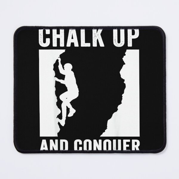 Item preview, Chalk Up And Conquer Boulderer designed and sold by JoyJRamos.