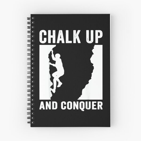 Item preview, Chalk Up And Conquer Boulderer designed and sold by JoyJRamos.
