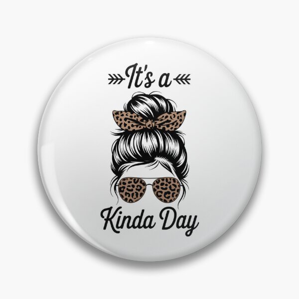 Item preview, It's A Throat Punch Kind Of Day Sarcastic Messy Bun Women's designed and sold by EllenJast.