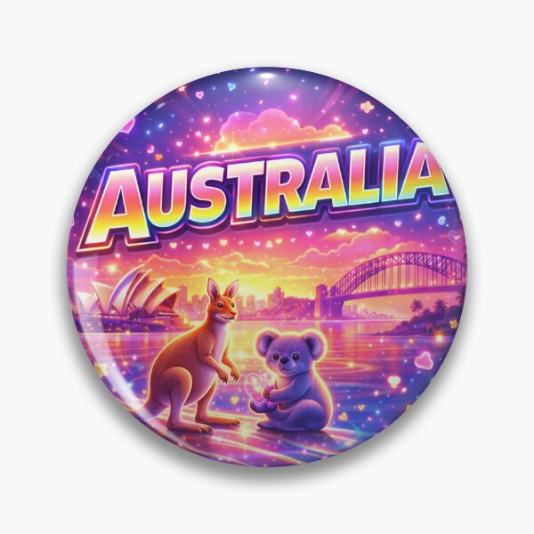 Item preview, Glowing Australia designed and sold by Galathi Designs.
