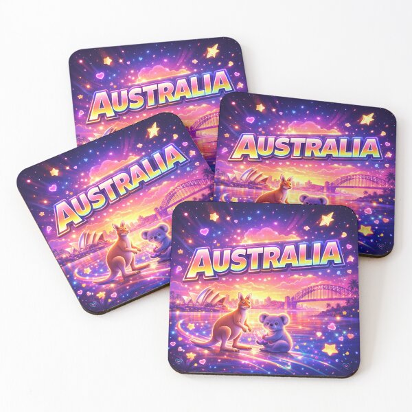 Item preview, Glowing Australia designed and sold by Galathi Designs.