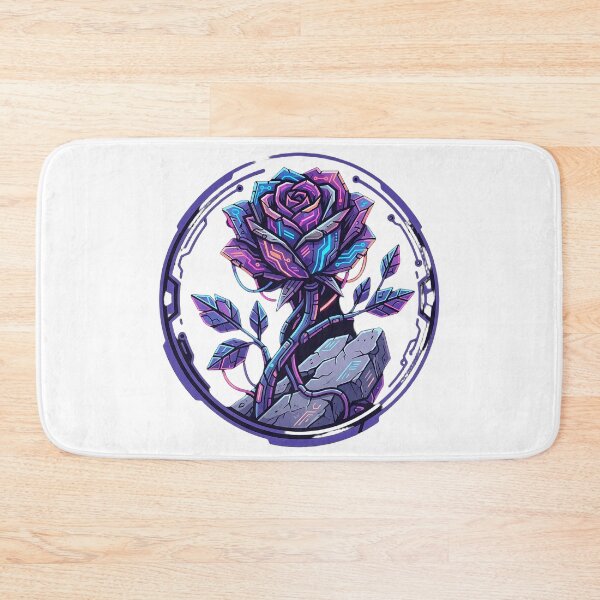 Item preview, HQ Cyberpunk Flowers: Beauty in Ruin designed and sold by ABArtByAlexST.