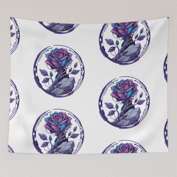 Item preview, HQ Cyberpunk Flowers: Beauty in Ruin designed and sold by ABArtByAlexST.