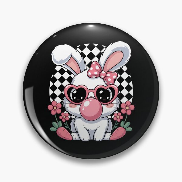 Item preview, Easter Bunny Bubblegum Checkered designed and sold by EllenJast.