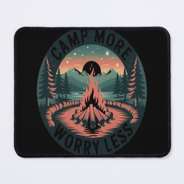 Item preview, Camp More Worry Less Camping designed and sold by SignaturalGen.