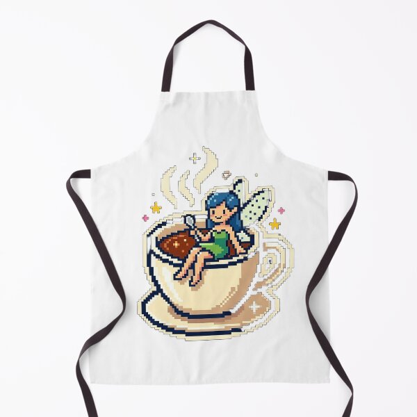 Item preview, HQ Fairies Coffee Pixel Art Magic designed and sold by ABArtByAlexST.