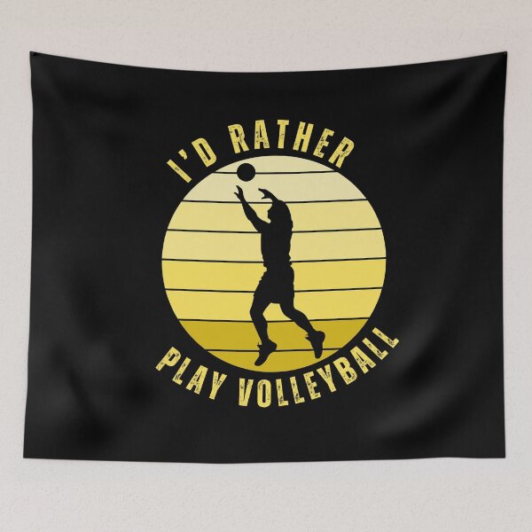 Item preview, I'd rather play volleyball designed and sold by ice-apparel.