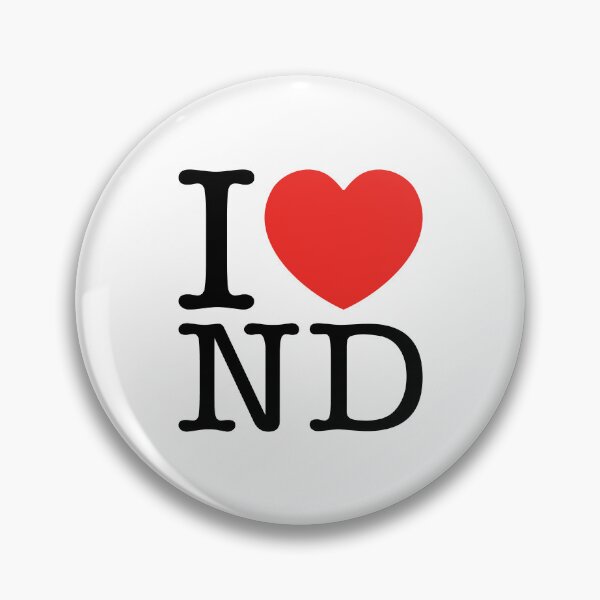 Item preview, I Love North Dakota designed and sold by shitpostee.