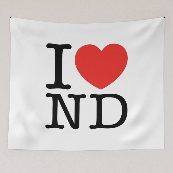Item preview, I Love North Dakota designed and sold by shitpostee.