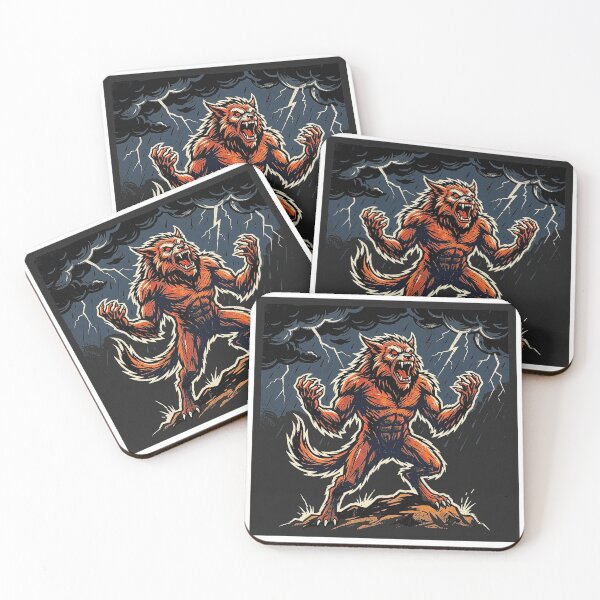 Item preview, 4k Psycho Creature Under Stormy Sky designed and sold by ABArtByAlexST.