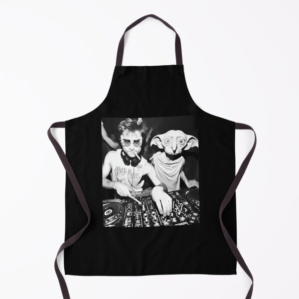 Item preview, Harry and Dobby Elf DJ The House Smoking Meme designed and sold by archiwyzardArt.