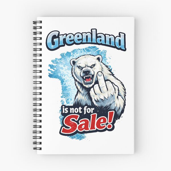 Item preview, Greenland Is Not For Sale – Polar Bear - Arctic Nature Protest Graphic Design designed and sold by AsherGavy.