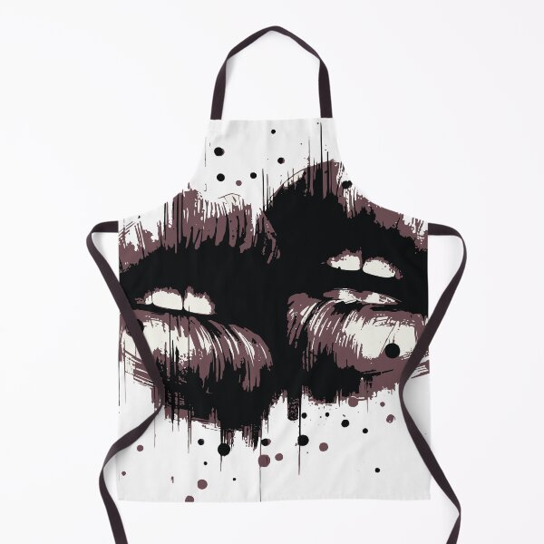 Item preview, A bold black-ink sketch of lips releasing a burst of bright, multicolored hearts, conveying love, passion, and playful artistic energy5 designed and sold by Dejbar.