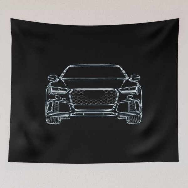 Item preview, Executive German V8 Twin-Turbo Autobahn Cruiser Neon Sketch designed and sold by KeremYurtseven.