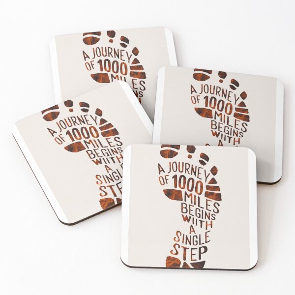 Item preview, Take the First Step – Conquer the Journey! A journey of 100 miles begins with a single step designed and sold by Ulikedigital14.