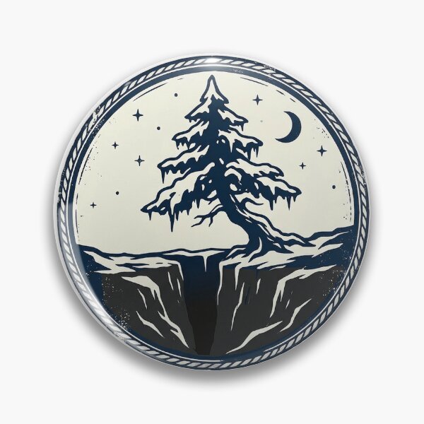 Item preview, HQ Deep Vintage Winter Abyss Art designed and sold by ABArtByAlexST.