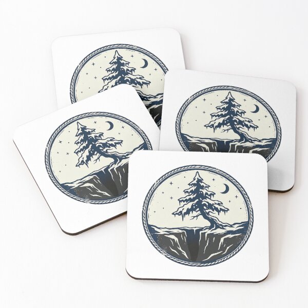 Item preview, HQ Deep Vintage Winter Abyss Art designed and sold by ABArtByAlexST.