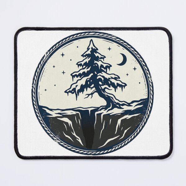 Item preview, HQ Deep Vintage Winter Abyss Art designed and sold by ABArtByAlexST.