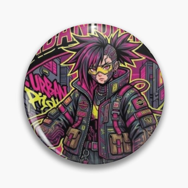 Item preview, Urban Drifter: Neo Tokyo Rebel - Cyberpunk Skater Anime Aesthetic designed and sold by ArtisticlyVibes.