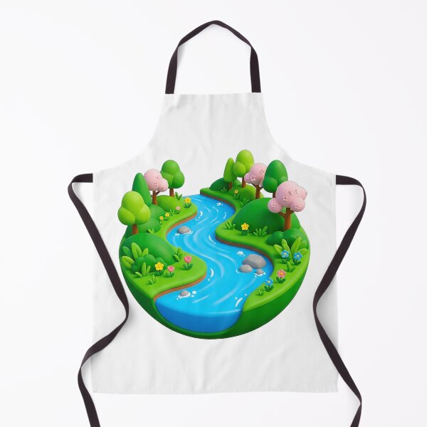 Item preview, HQ Vibrant Spring River 3D Render Art designed and sold by ABArtByAlexST.