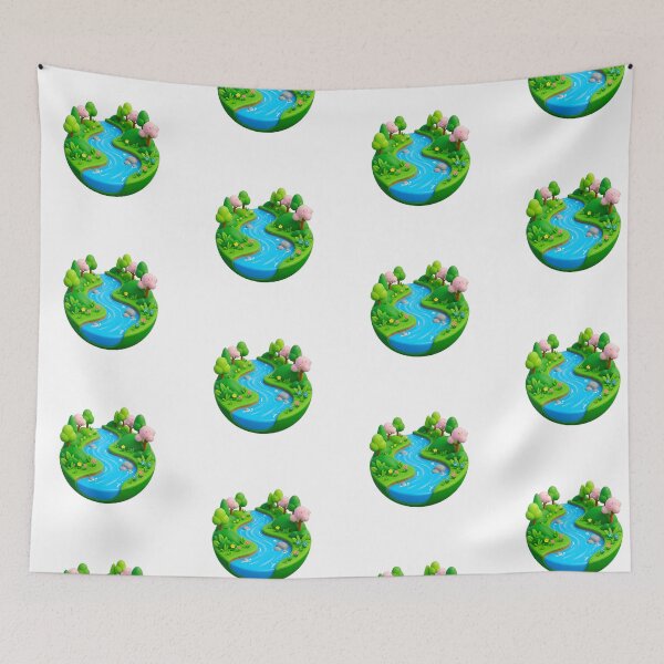 Item preview, HQ Vibrant Spring River 3D Render Art designed and sold by ABArtByAlexST.