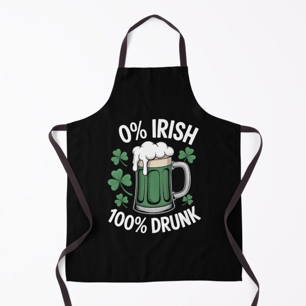 Item preview, 0% Irish 100% Drunk St. Patricks Day designed and sold by Formatage.