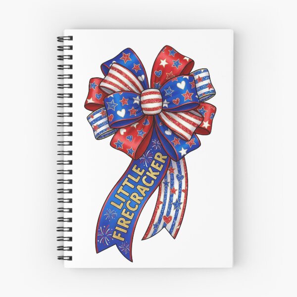 Aperçu de l'œuvre Petit pétard patriotique, nœud américain du 4 juillet créée et vendue par bbowdesign.