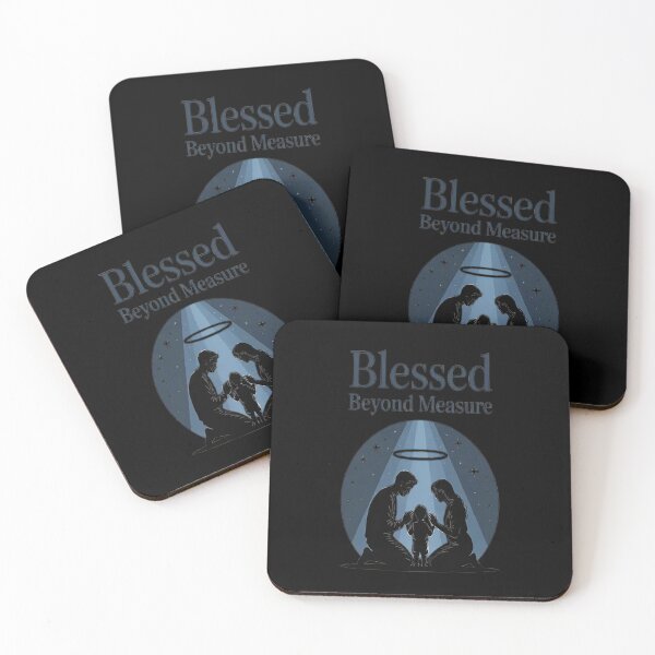 Item preview, Blessed Beyond Measure Celestial Family Grace Faithful Hearts designed and sold by LacostCarl.