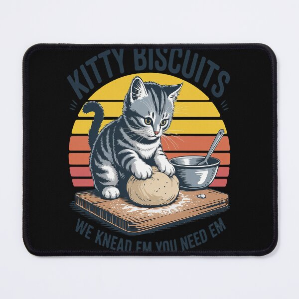 Item preview, Cat Kneading Baker Kitty Biscuits We Knead Em You Need Em designed and sold by SignaturalGen.