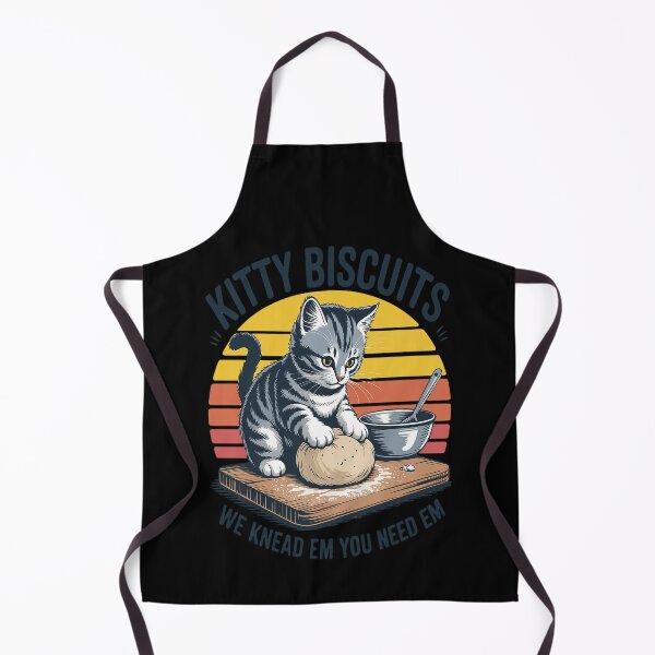 Item preview, Cat Kneading Baker Kitty Biscuits We Knead Em You Need Em designed and sold by SignaturalGen.