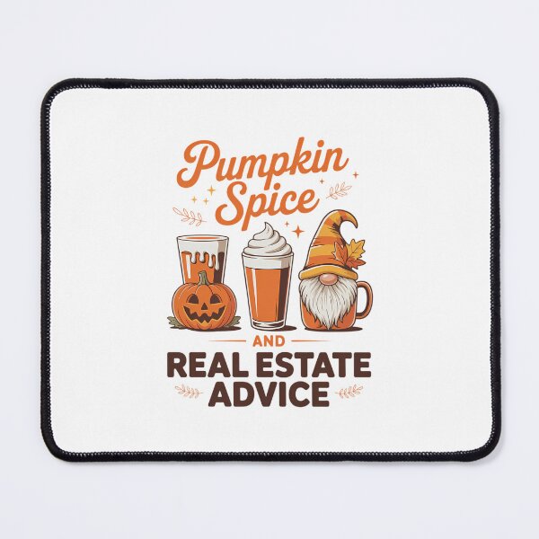 Item preview, Real Estate Halloween Pumpkin Spice And Real Estate Advice designed and sold by Formatage.