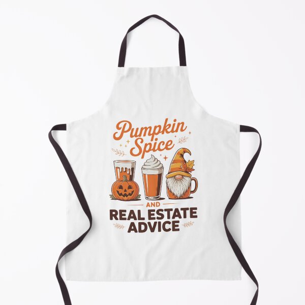 Item preview, Real Estate Halloween Pumpkin Spice And Real Estate Advice designed and sold by Formatage.