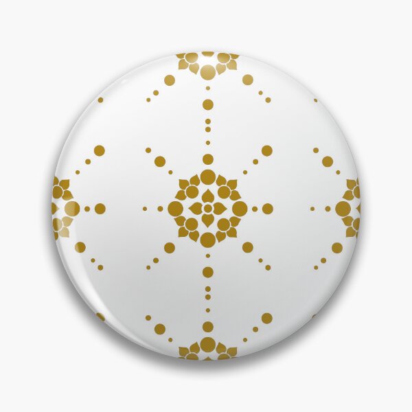 Item preview, Golden Geometry Mandala AOP – Modern Symmetrical Lotus Design designed and sold by SurfaceLab.