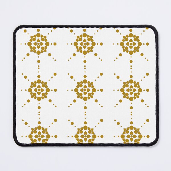 Item preview, Golden Geometry Mandala AOP – Modern Symmetrical Lotus Design designed and sold by SurfaceLab.