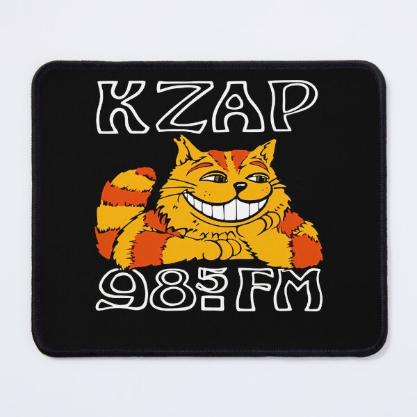 Item preview, K-ZAP Radio Station (98.5 FM) Logo designed and sold by archiwyzardArt.