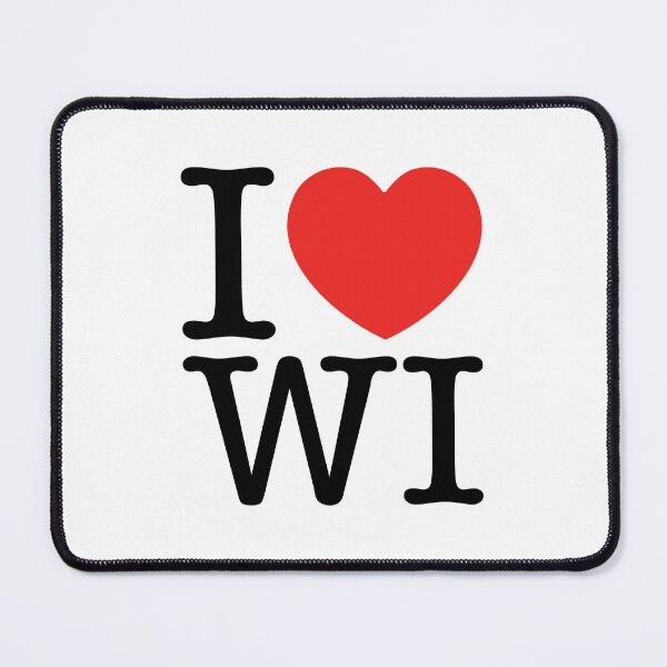 Item preview, I Love Wisconsin designed and sold by shitpostee.