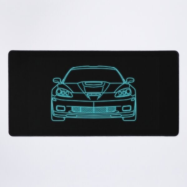Item preview, American LS V8 Classic Plastic Sports Car Synthwave Art designed and sold by KeremYurtseven.