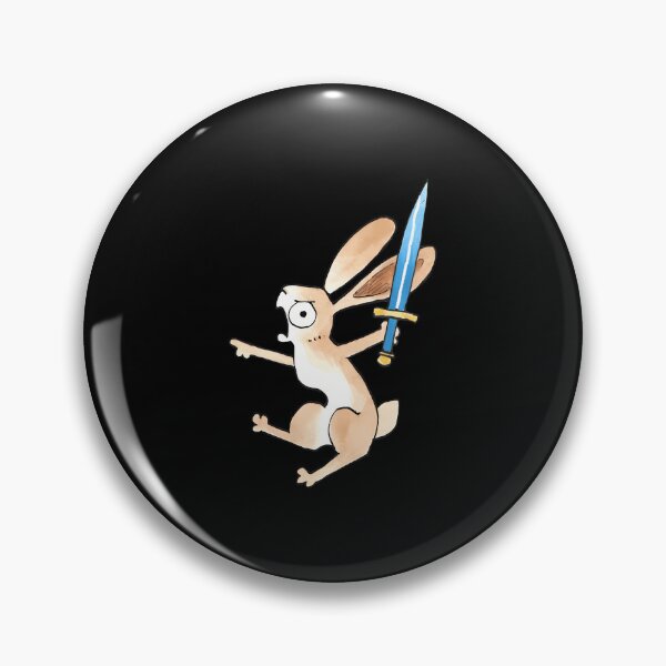 Item preview, Medieval Marginalia Armed Rabbit Knight designed and sold by vqlpzeutv73.
